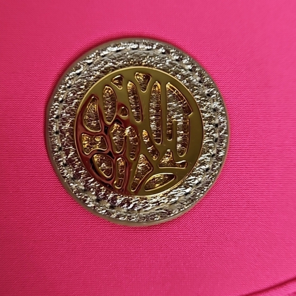 Lilly Pulitzer Giavanna Neoprene Crossbody Aura Pink NEW - Picture 8 of 12